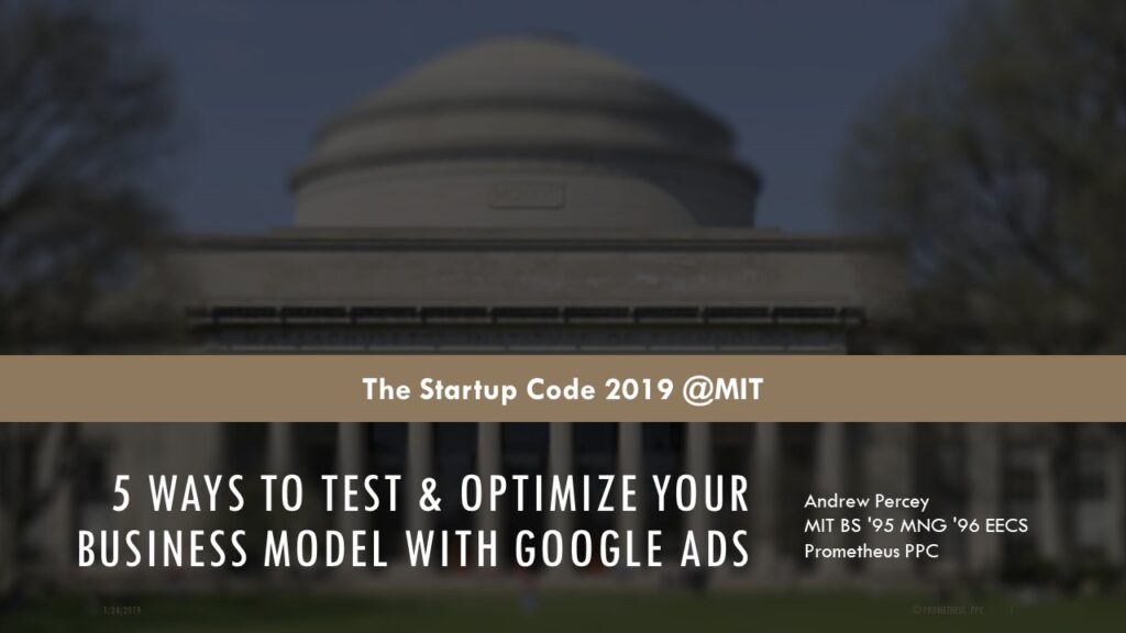 Test Your Business Model with Google Ads